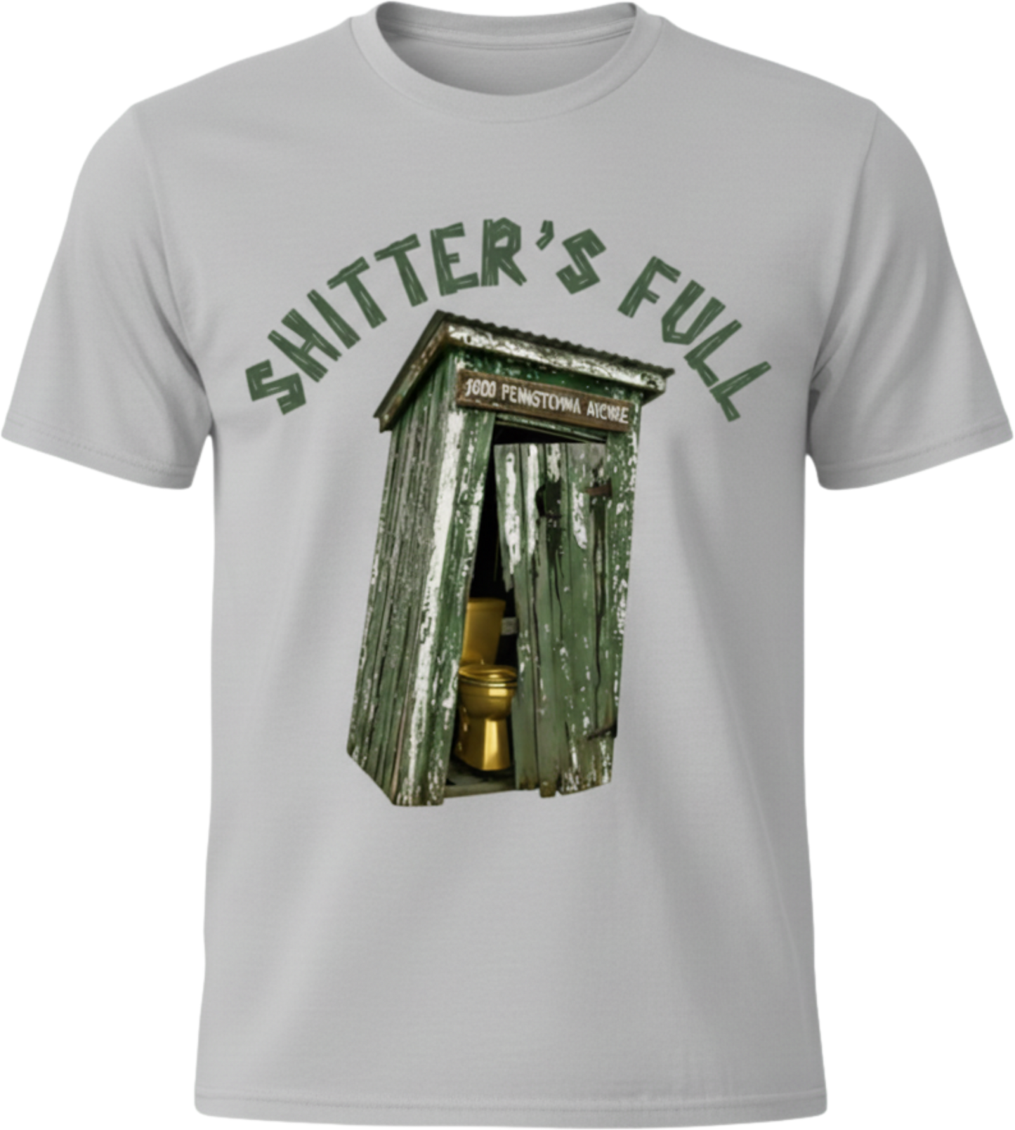 Shitter’s Full – Savage Humorous Crewneck
