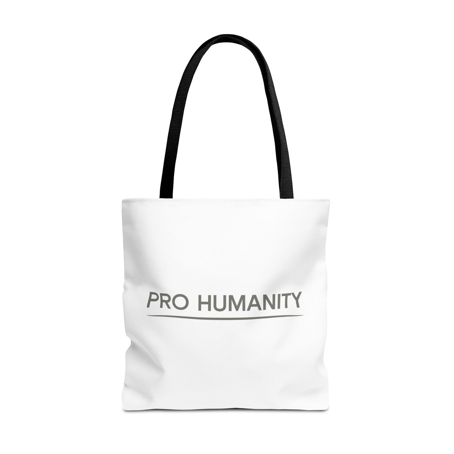 Pro Humanity Tote Bag — Minimalist Statement Canvas Tote