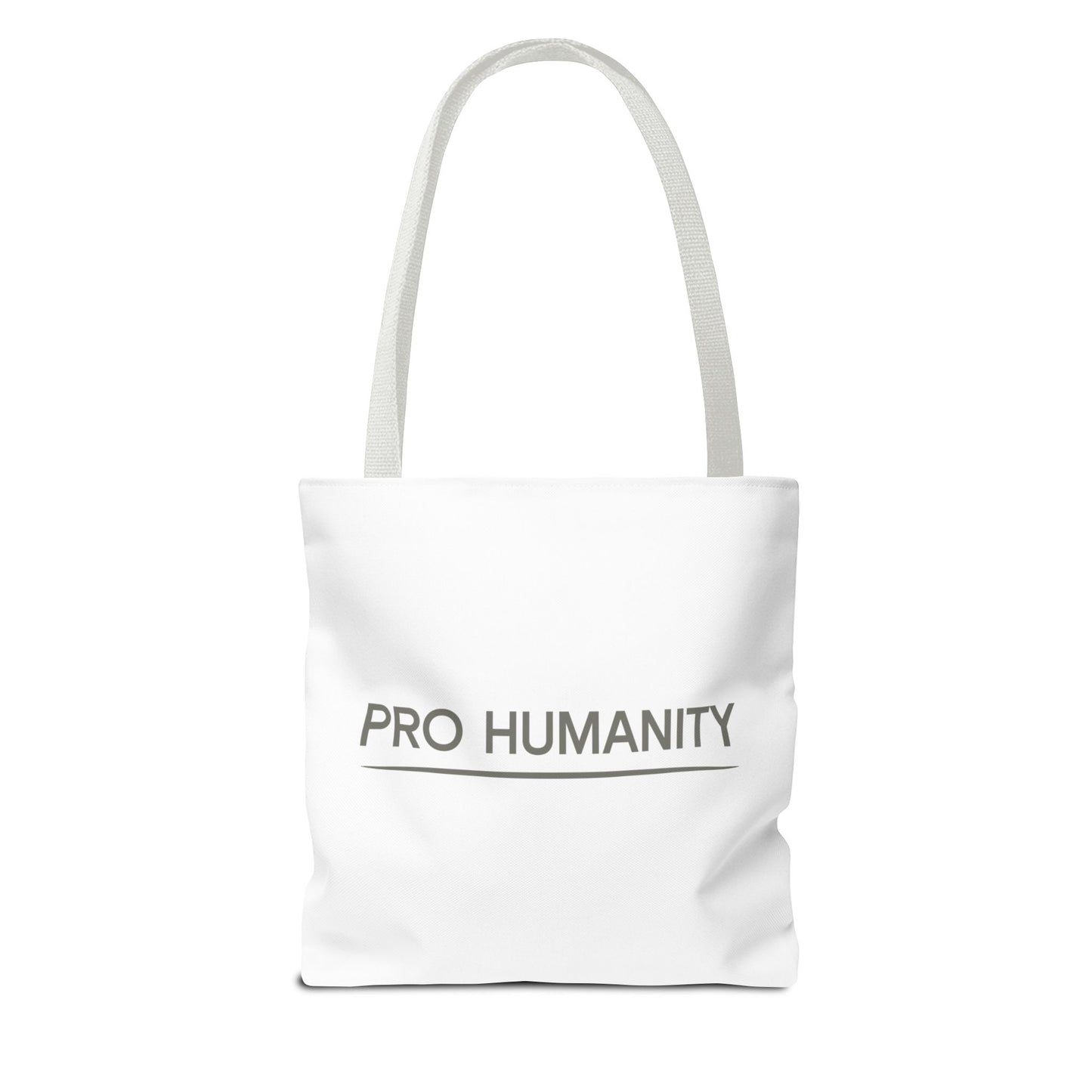 Pro Humanity Tote Bag — Minimalist Statement Canvas Tote