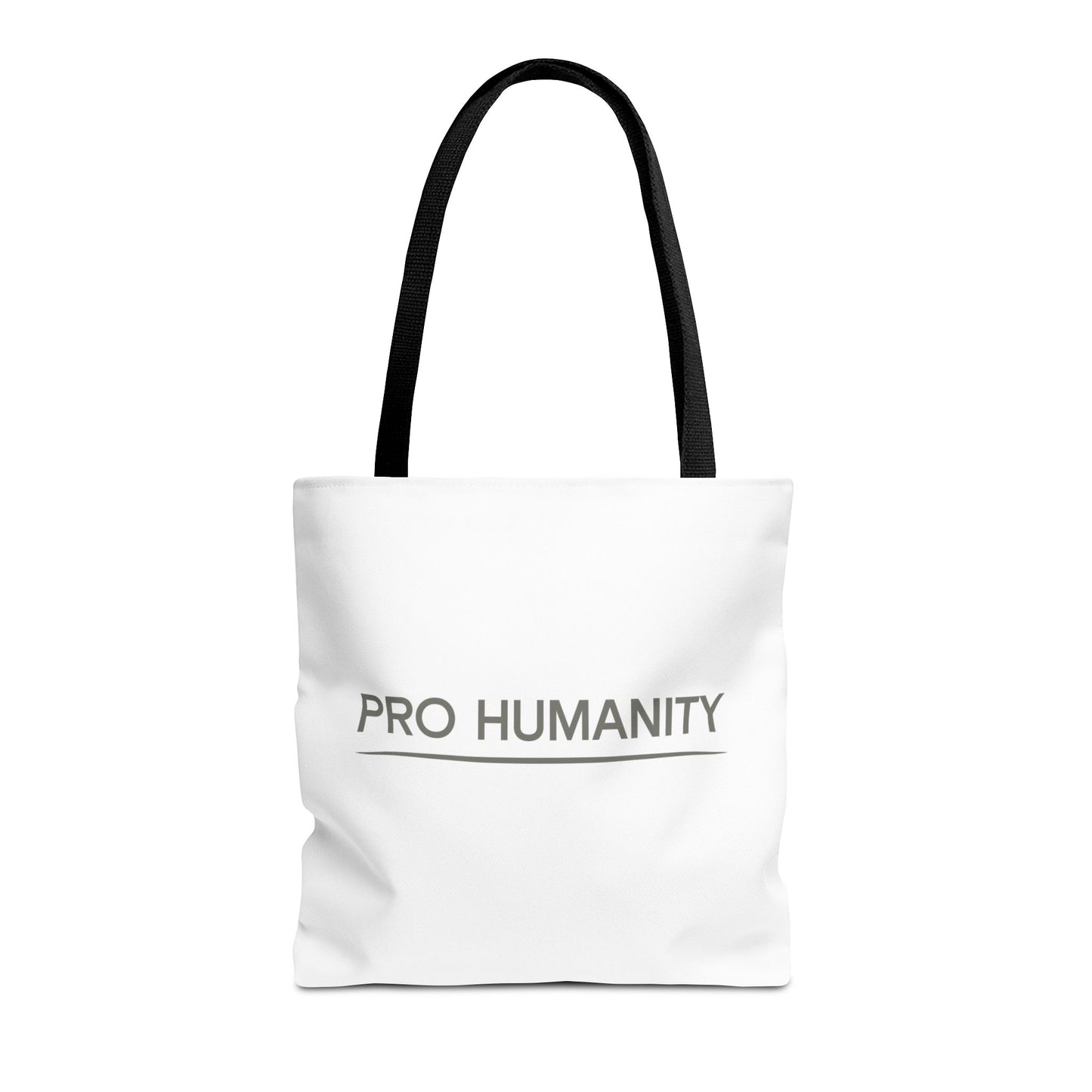 Pro Humanity Tote Bag — Minimalist Statement Canvas Tote