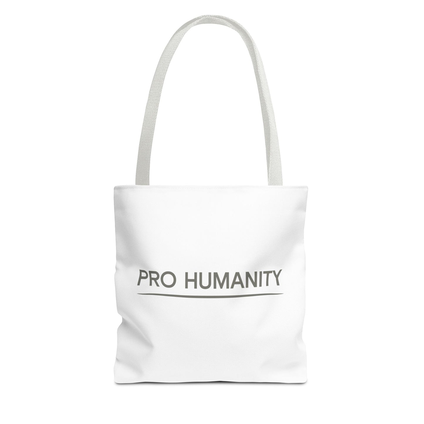 Pro Humanity Tote Bag — Minimalist Statement Canvas Tote