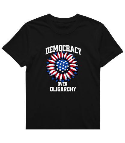 Patriotic Power Flower Tee - Democracy First