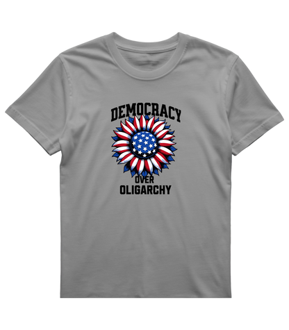 Patriotic Power Flower Tee - Democracy First