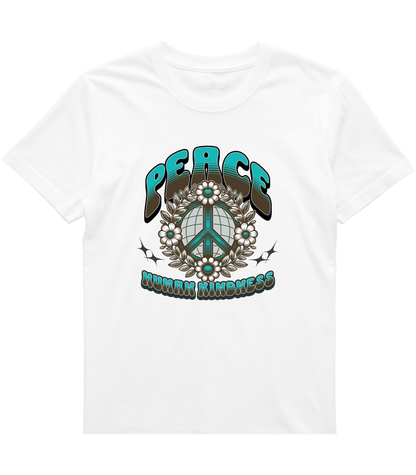 Peace and Human Kindness Tee – Radical Acts of Decency