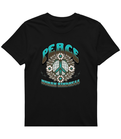 Peace and Human Kindness Tee – Radical Acts of Decency