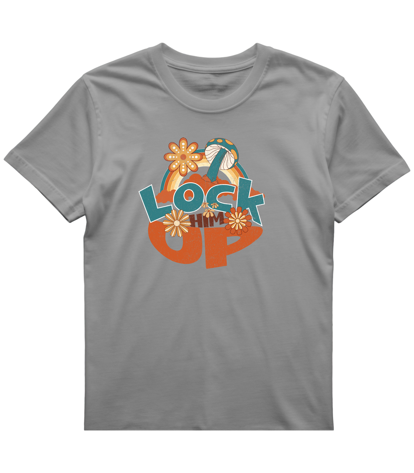 Lock Him Up Tee – Bold Retro Protest Statement Shirt