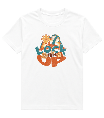 Lock Him Up Tee – Bold Retro Protest Statement Shirt