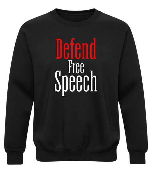 Defend Free Speech – The ‘Say It Anyway’ Sweatshirt - Unisex Heavy Blend, Gift for Any Occasion