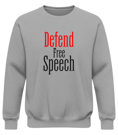 Defend Free Speech – The ‘Say It Anyway’ Sweatshirt - Unisex Heavy Blend, Gift for Any Occasion