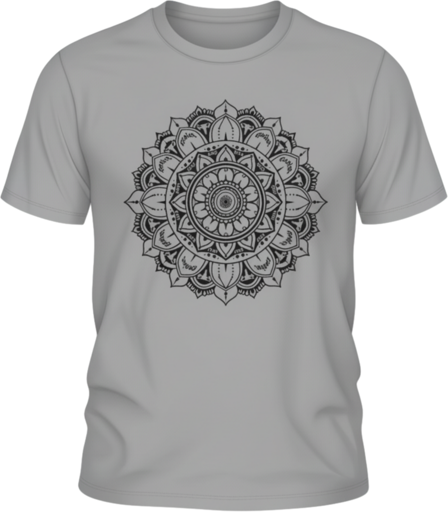 Hidden Message Mandala Resist T-Shirt – Subtle Political Art Tee