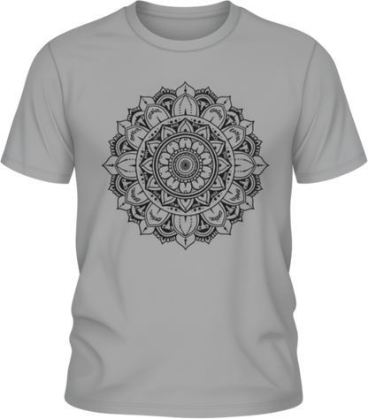 Hidden Message Mandala Resist T-Shirt – Subtle Political Art Tee