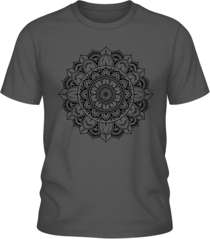 Hidden Message Mandala Resist T-Shirt – Subtle Political Art Tee