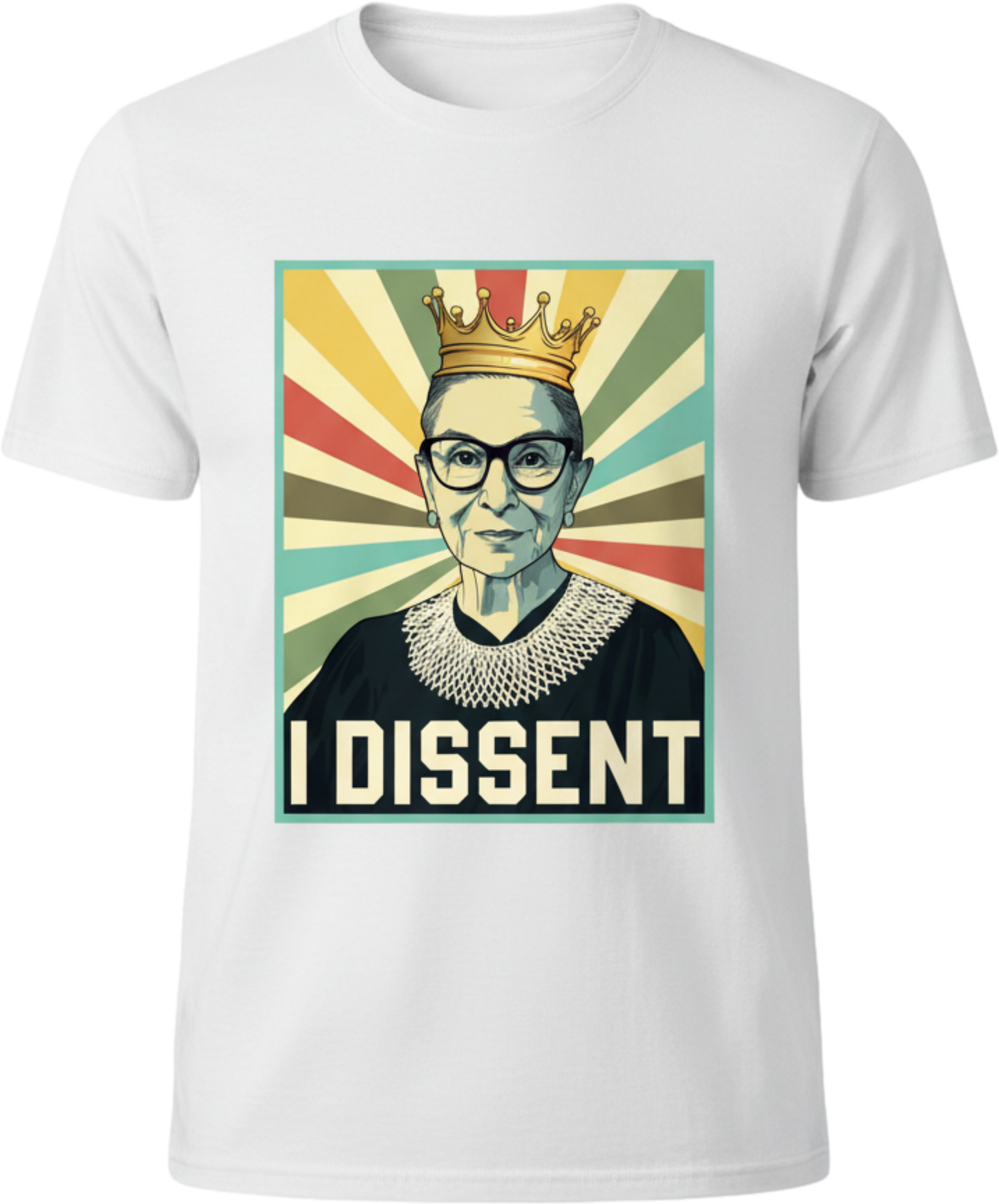 I Dissent Tee — RBG Inspired Feminist Protest Tee