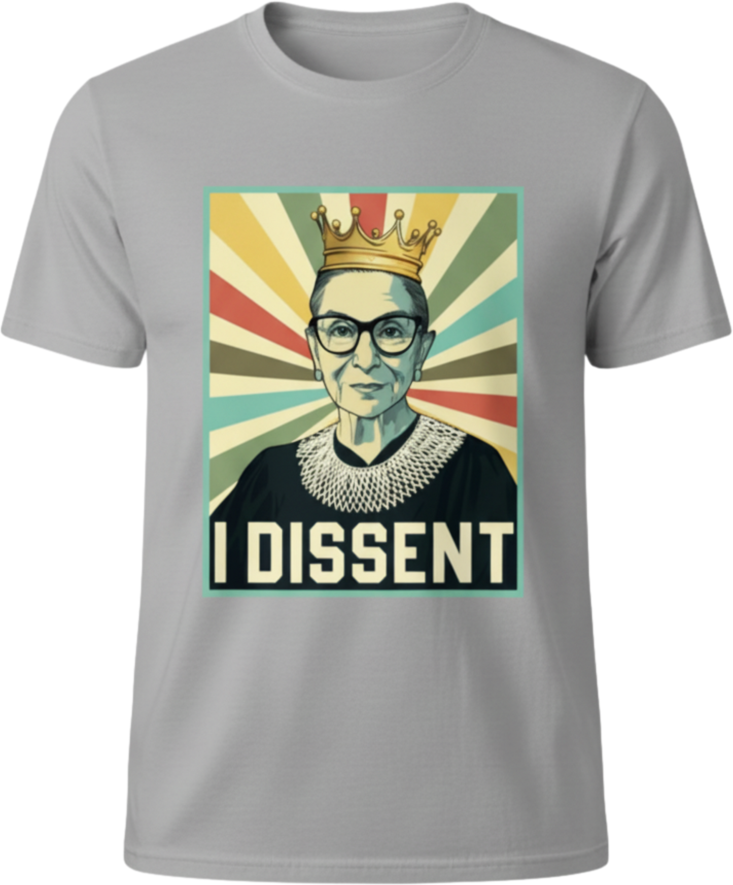 I Dissent Tee — RBG Inspired Feminist Protest Tee
