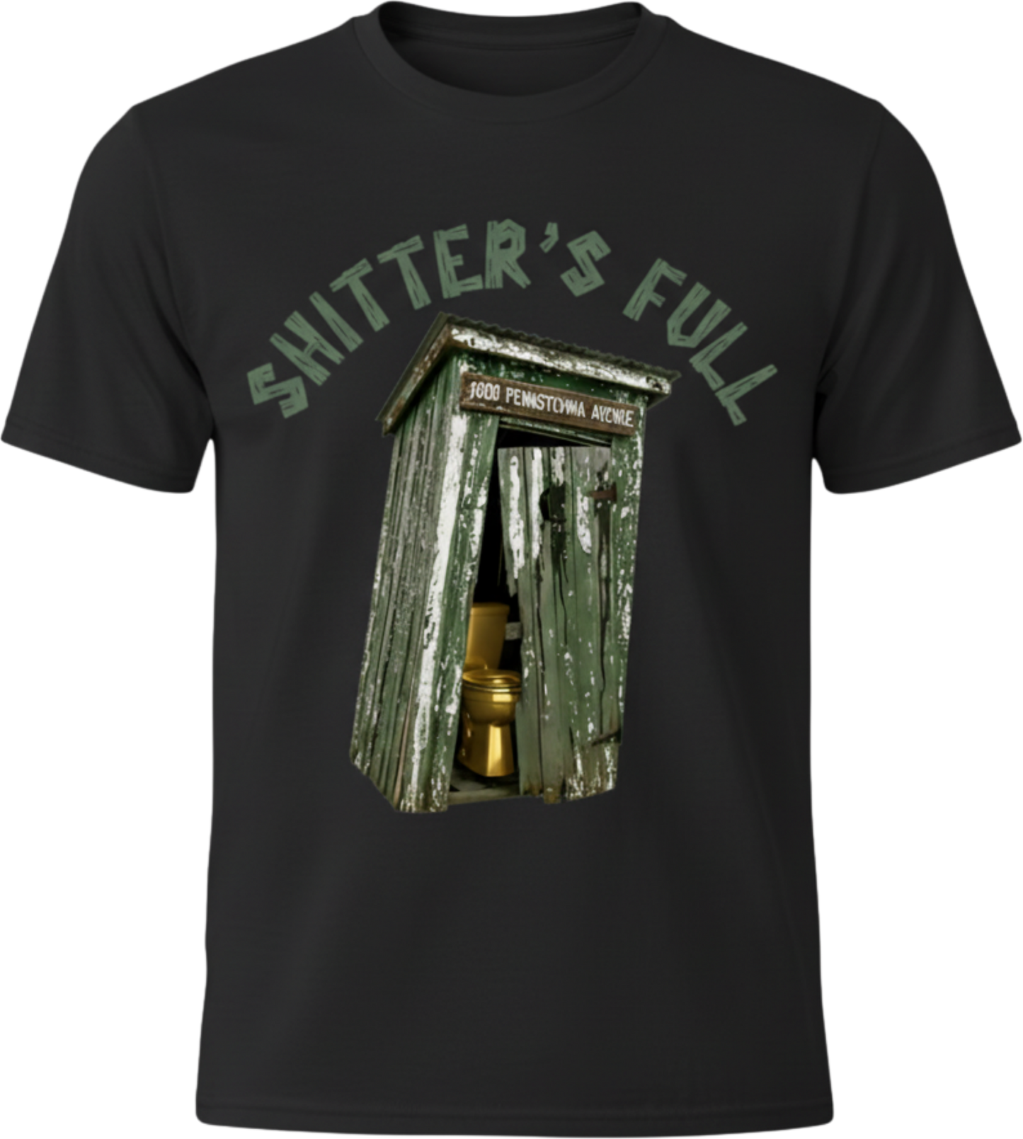Shitter’s Full – Savage Humorous Crewneck