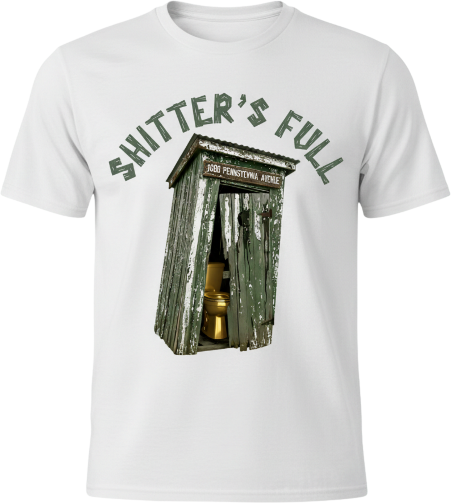 Shitter’s Full – Savage Humorous Crewneck