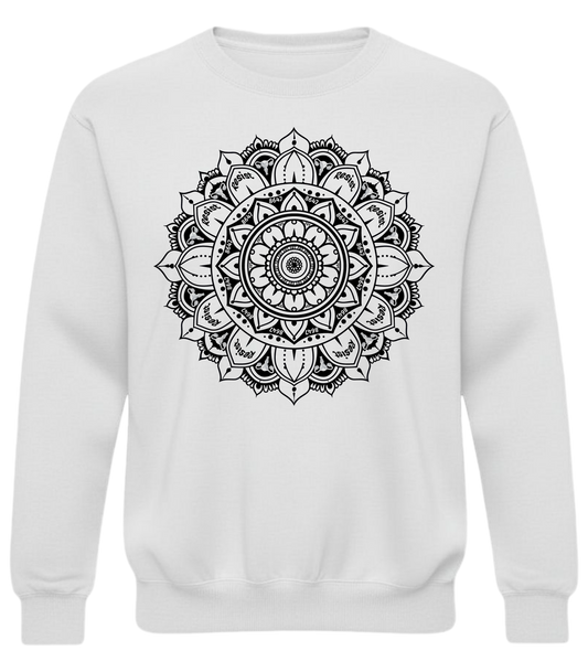 Resist Mandala Sweatshirt – Feminine Strength & Subtle Power Crewneck