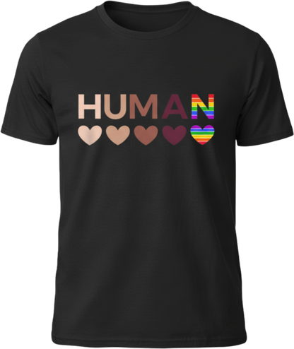HUMAN Equality Shirt – Because Basic Human Rights Aren’t Debatable