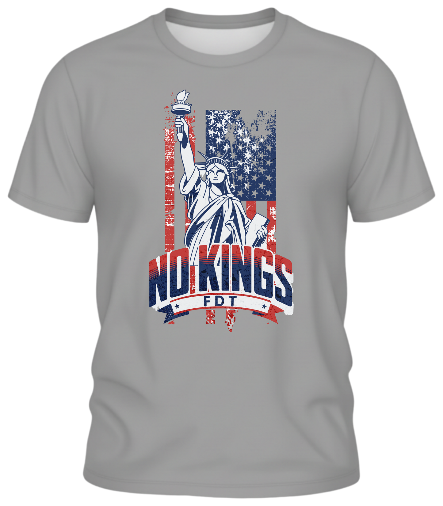 NO KINGS FDT Shirt – Smash Tyrants, Not Beers