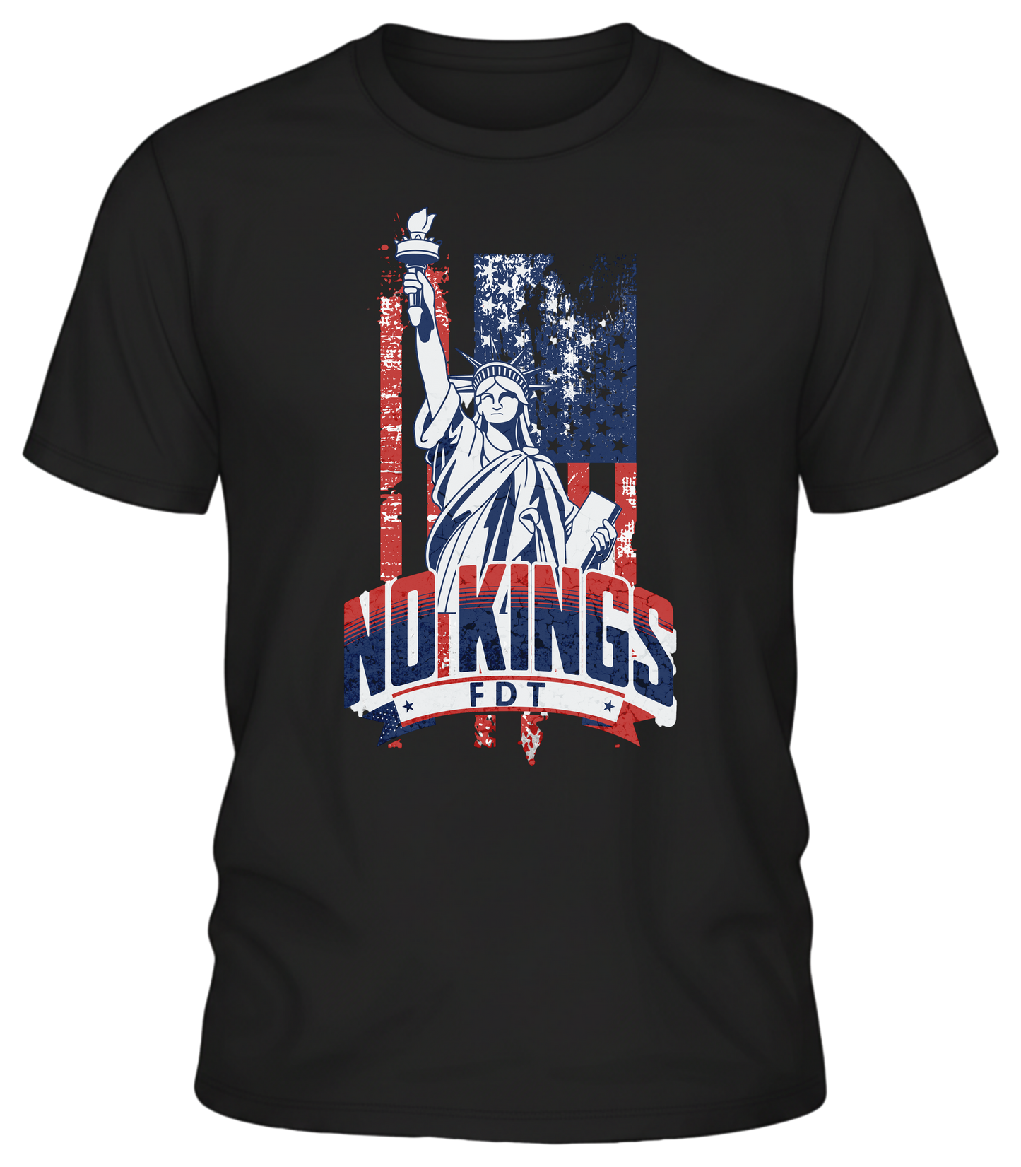 NO KINGS FDT Shirt – Smash Tyrants, Not Beers