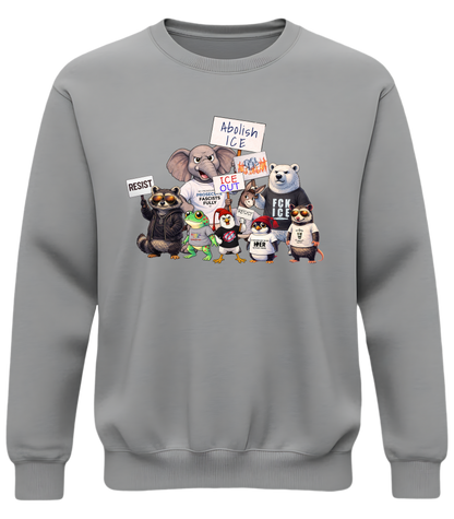 ICE Out Protest Animals Graphic T-Shirt –