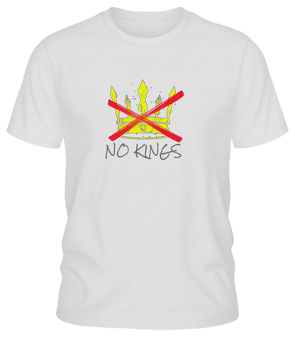 No Kings Shirt – Anti Authoritarian Graphic Crewneck