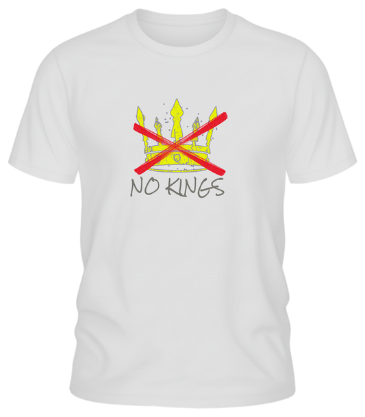 No Kings Shirt – Anti Authoritarian Graphic Crewneck