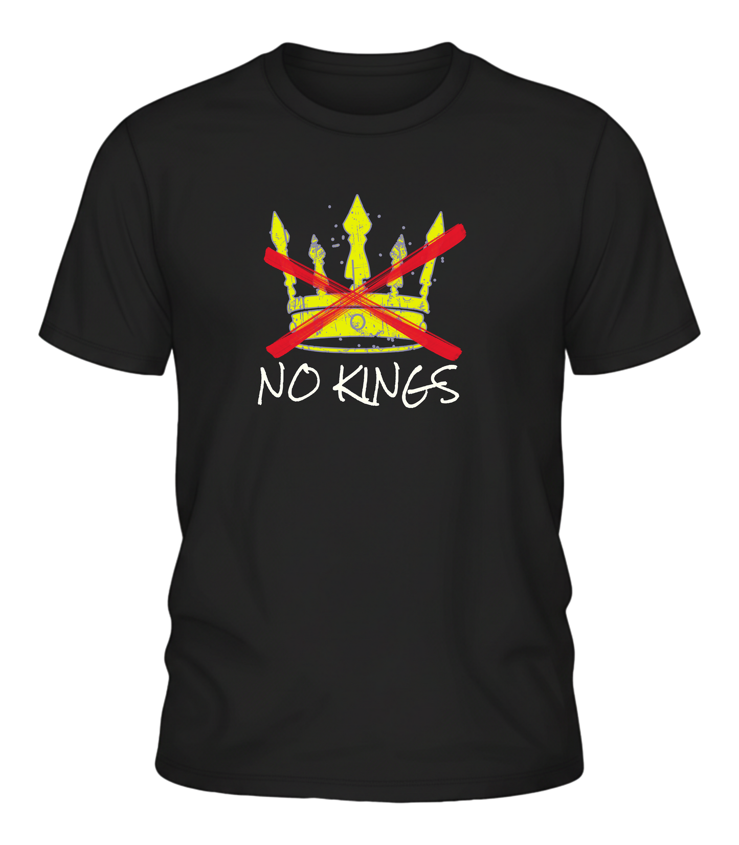 No Kings Shirt – Anti Authoritarian Graphic Crewneck