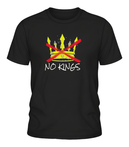 No Kings Shirt – Anti Authoritarian Graphic Crewneck