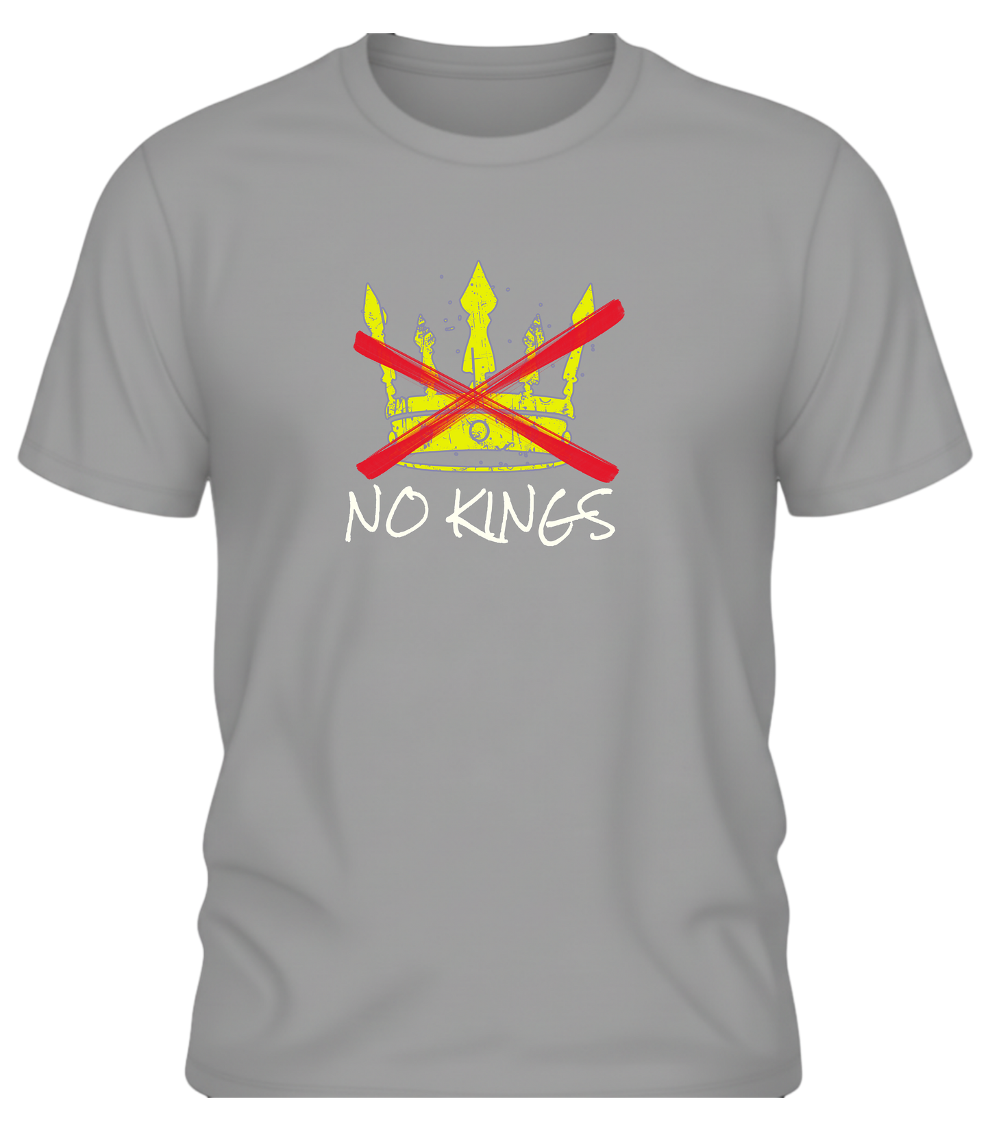 No Kings Shirt – Anti Authoritarian Graphic Crewneck