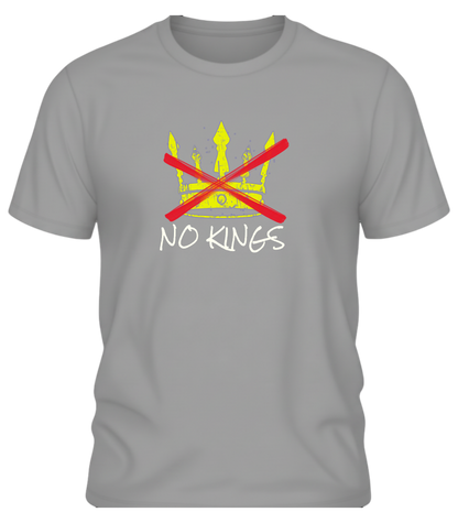 No Kings Shirt – Anti Authoritarian Graphic Crewneck