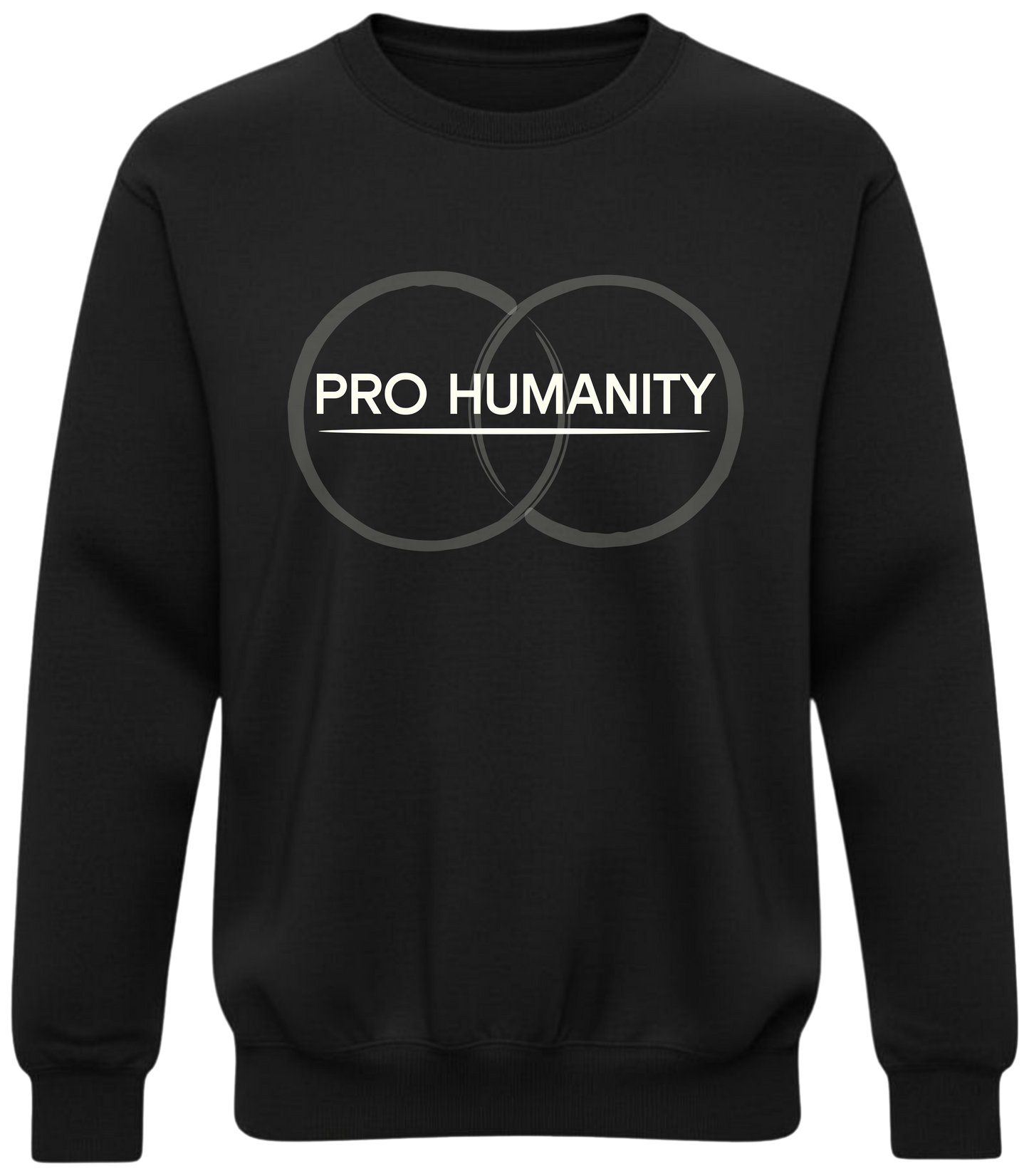 Pro Humanity Sweatshirt – Minimalist Human Rights Crewneck