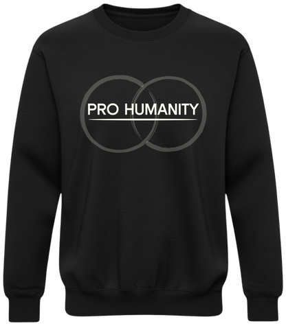 Pro Humanity Sweatshirt – Minimalist Human Rights Crewneck