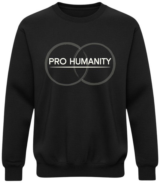 Pro Humanity Sweatshirt – Minimalist Human Rights Crewneck