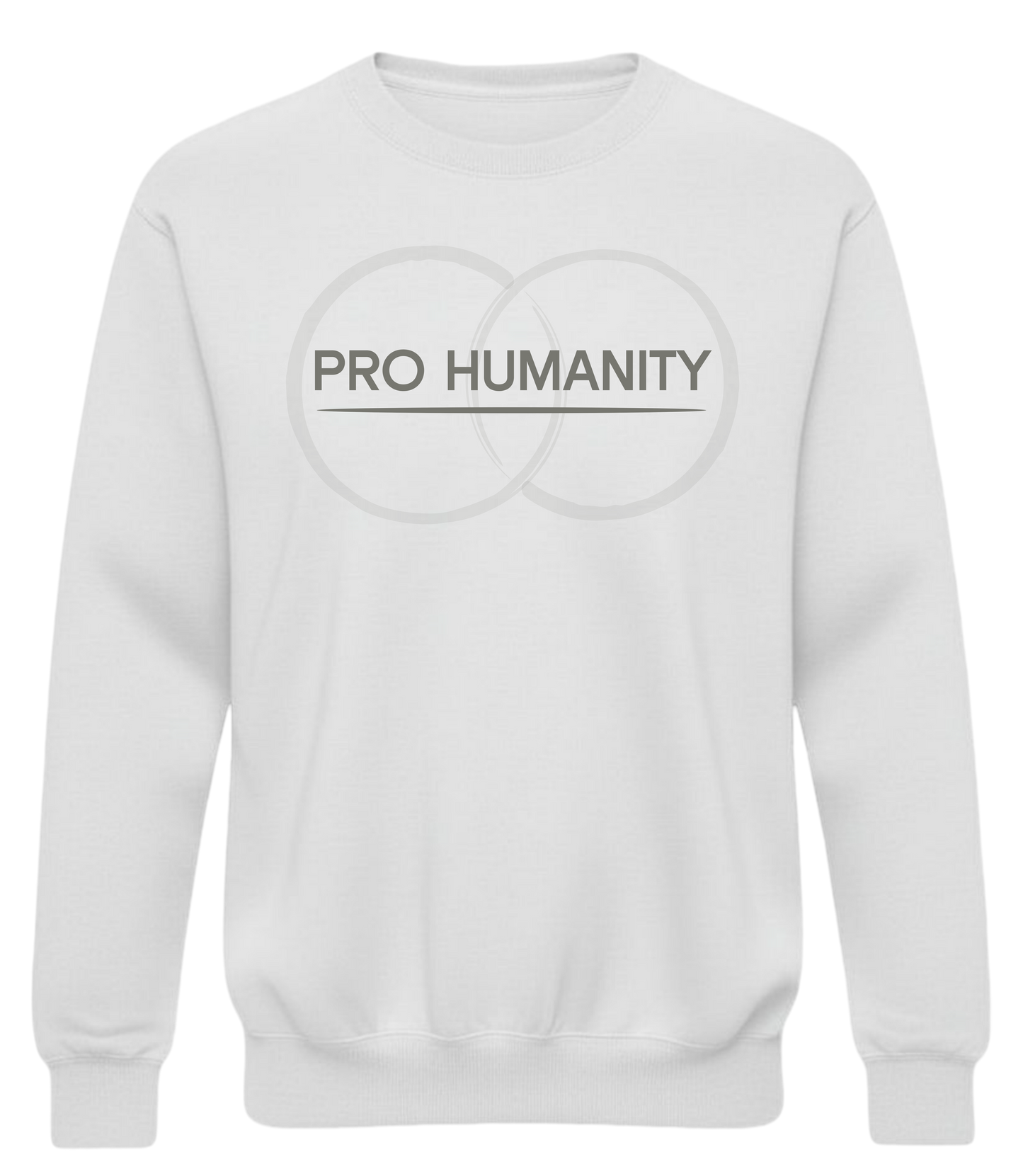 Pro Humanity Sweatshirt – Minimalist Human Rights Crewneck