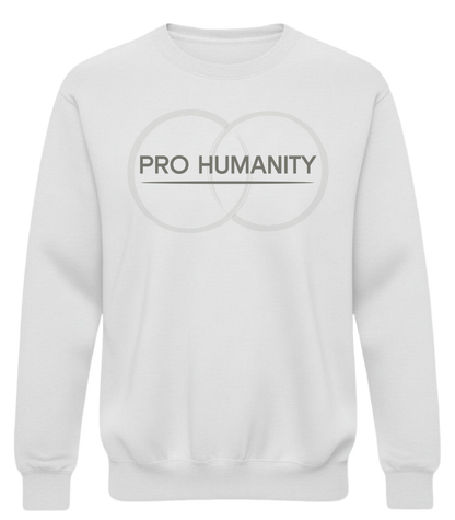 Pro Humanity Sweatshirt – Minimalist Human Rights Crewneck