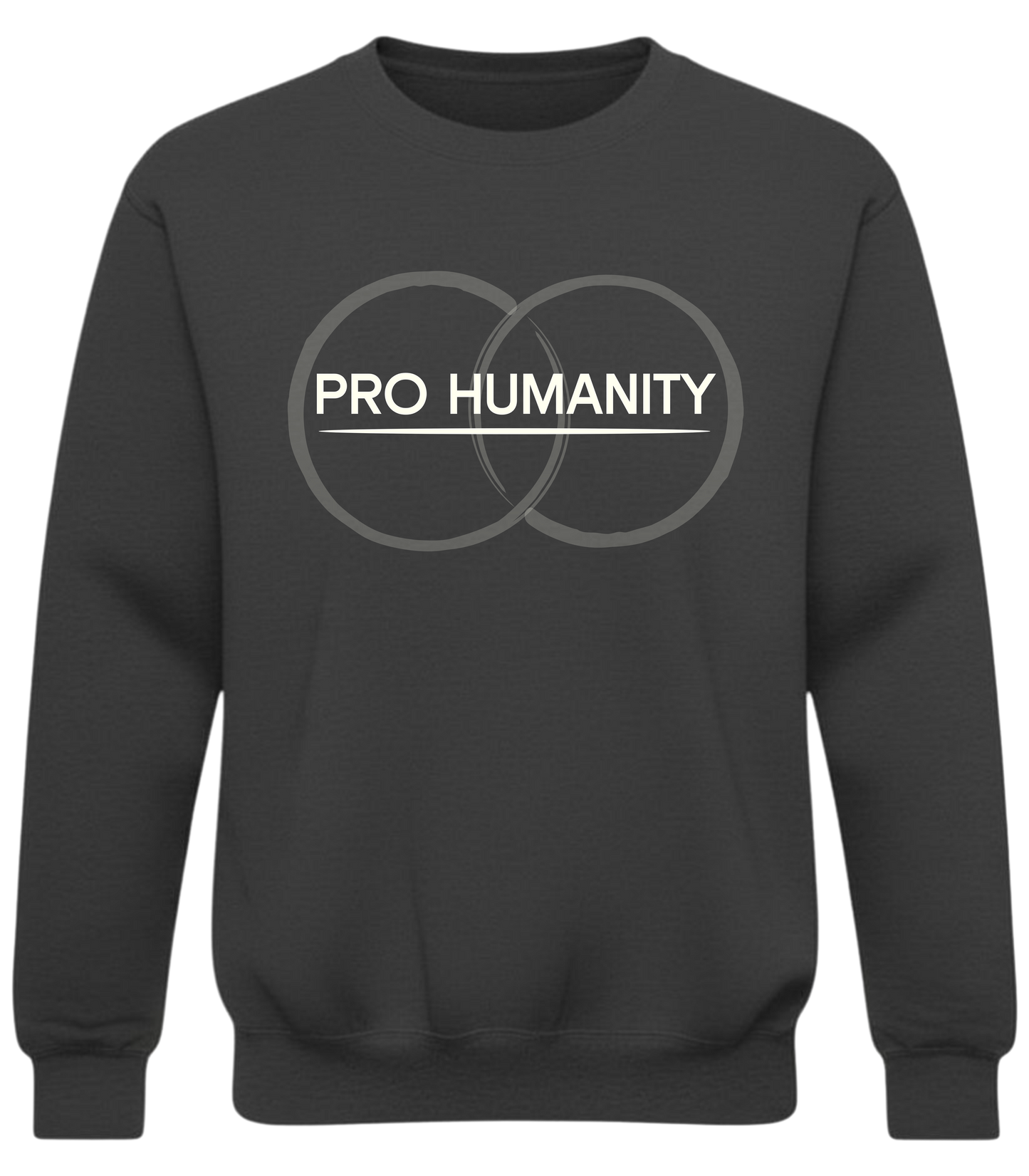 Pro Humanity Sweatshirt – Minimalist Human Rights Crewneck