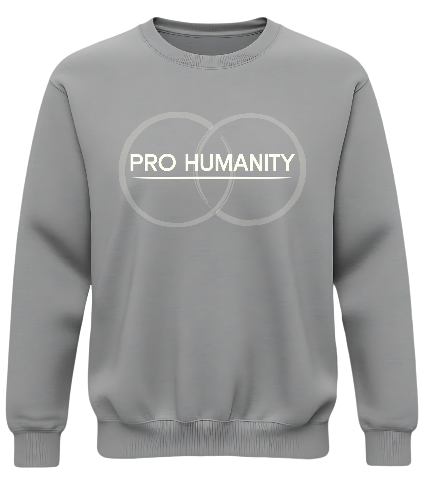 Pro Humanity Sweatshirt – Minimalist Human Rights Crewneck