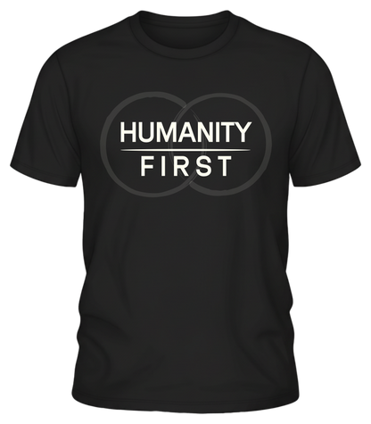 Humanity First Shirt – Minimalist Values Statement Tee | Subtle Activism Apparel