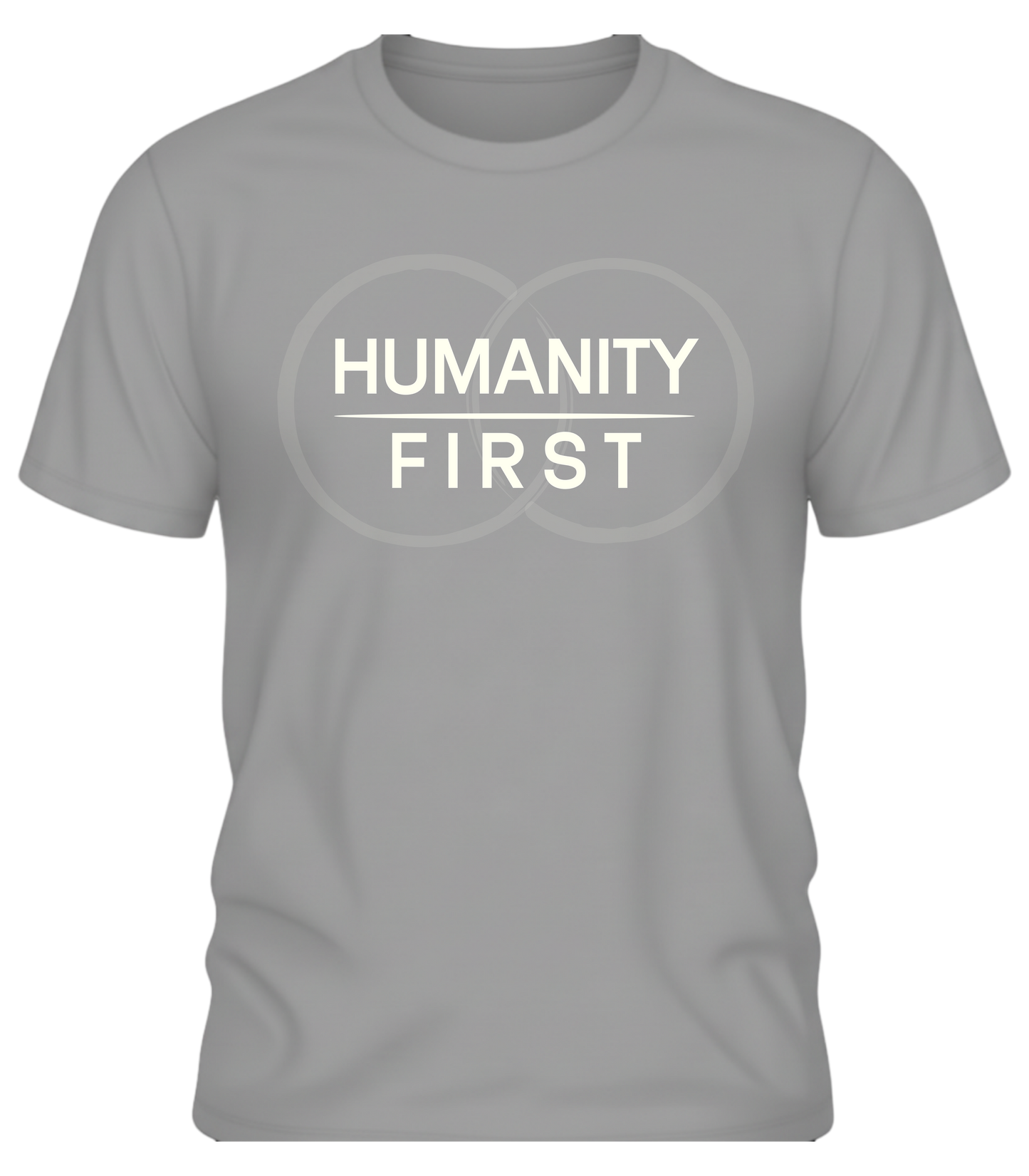 Humanity First Shirt – Minimalist Values Statement Tee | Subtle Activism Apparel