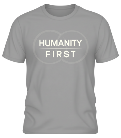 Humanity First Shirt – Minimalist Values Statement Tee | Subtle Activism Apparel