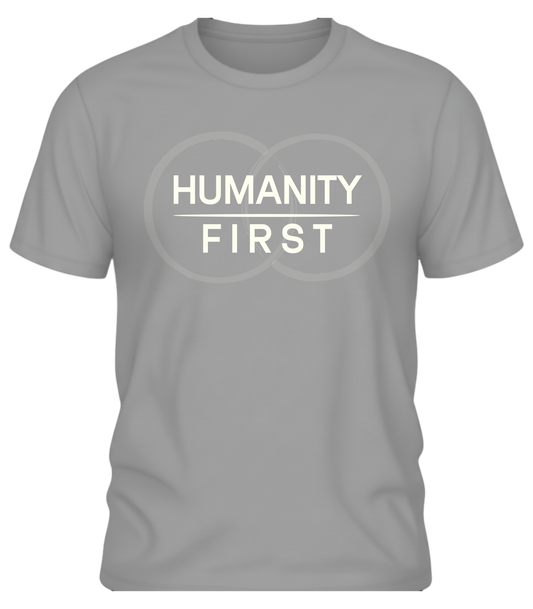 Humanity First Shirt – Minimalist Values Statement Tee | Subtle Activism Apparel
