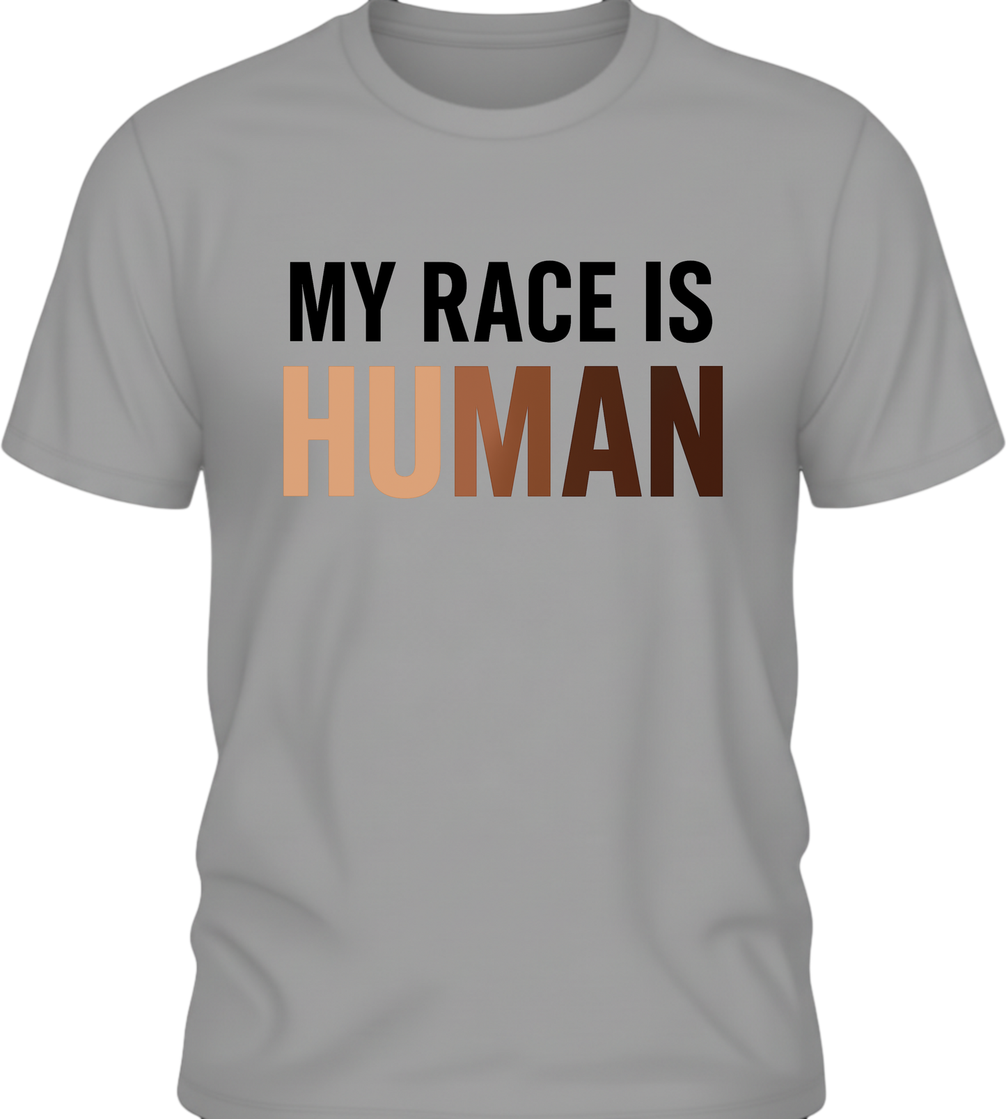 My Race Is Human Shirt – Equality & Unity Shirt, Human Rights Apparel