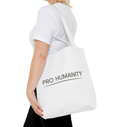 Pro Humanity Tote Bag — Minimalist Statement Canvas Tote
