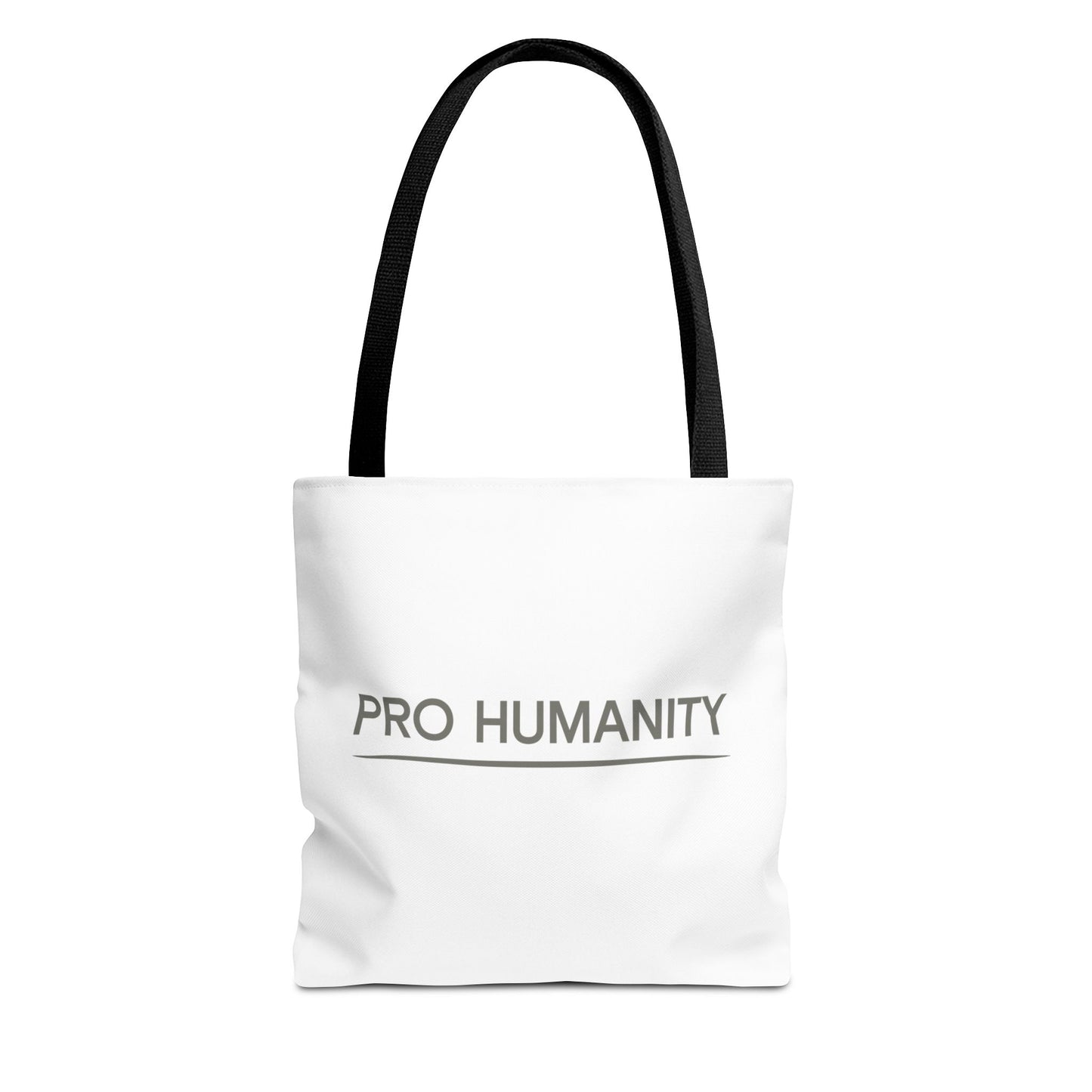 Pro Humanity Tote Bag — Minimalist Statement Canvas Tote