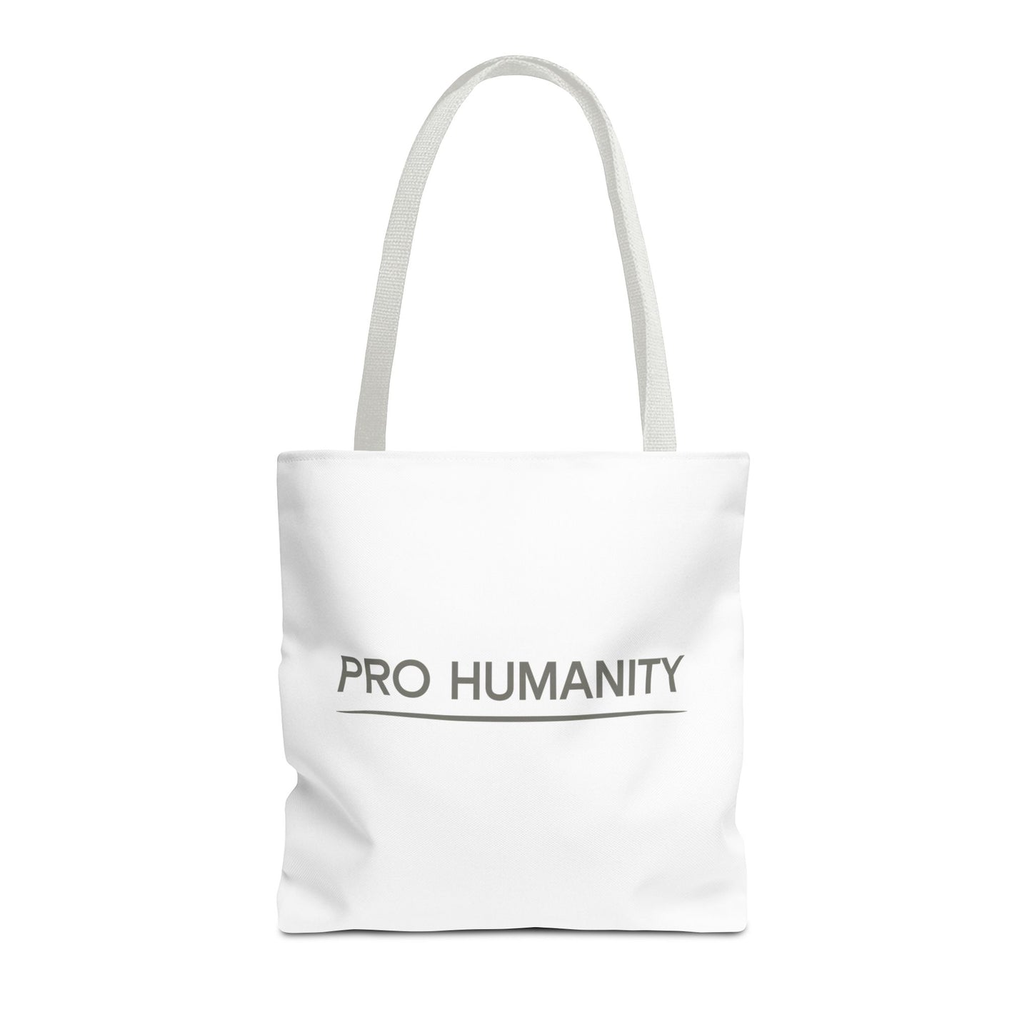 Pro Humanity Tote Bag — Minimalist Statement Canvas Tote