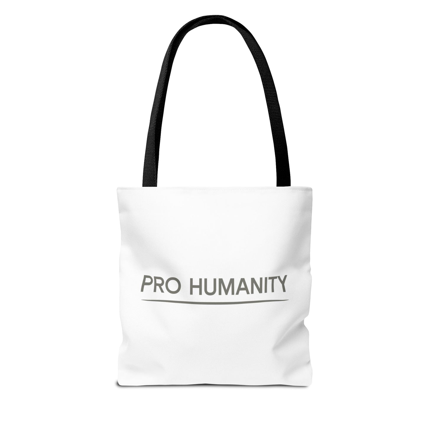 Pro Humanity Tote Bag — Minimalist Statement Canvas Tote