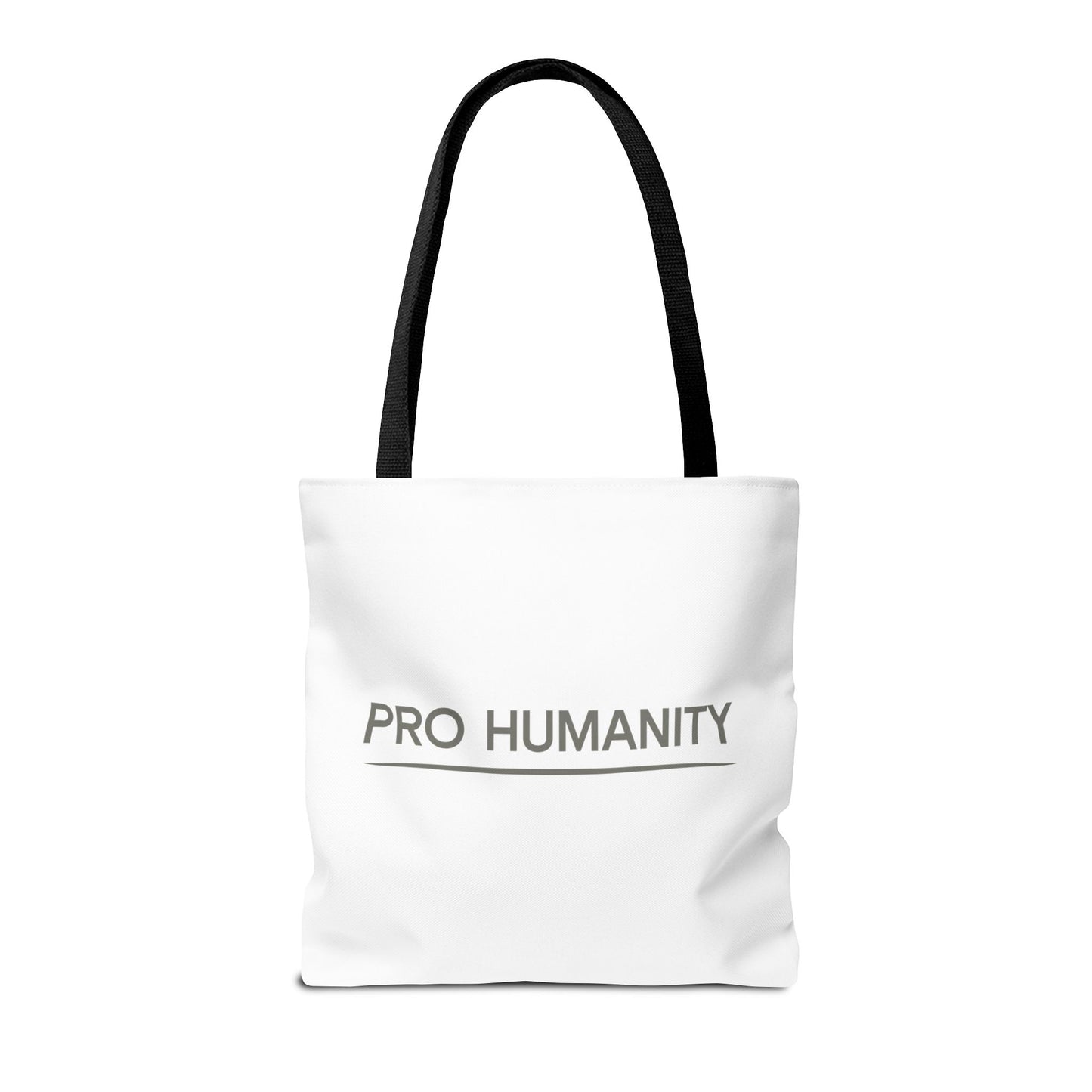 Pro Humanity Tote Bag — Minimalist Statement Canvas Tote