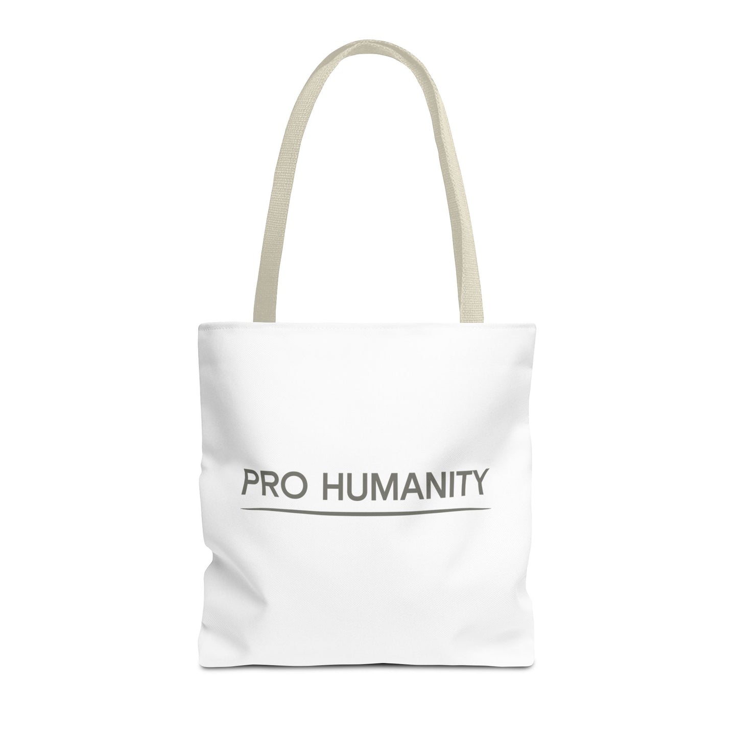Pro Humanity Tote Bag — Minimalist Statement Canvas Tote