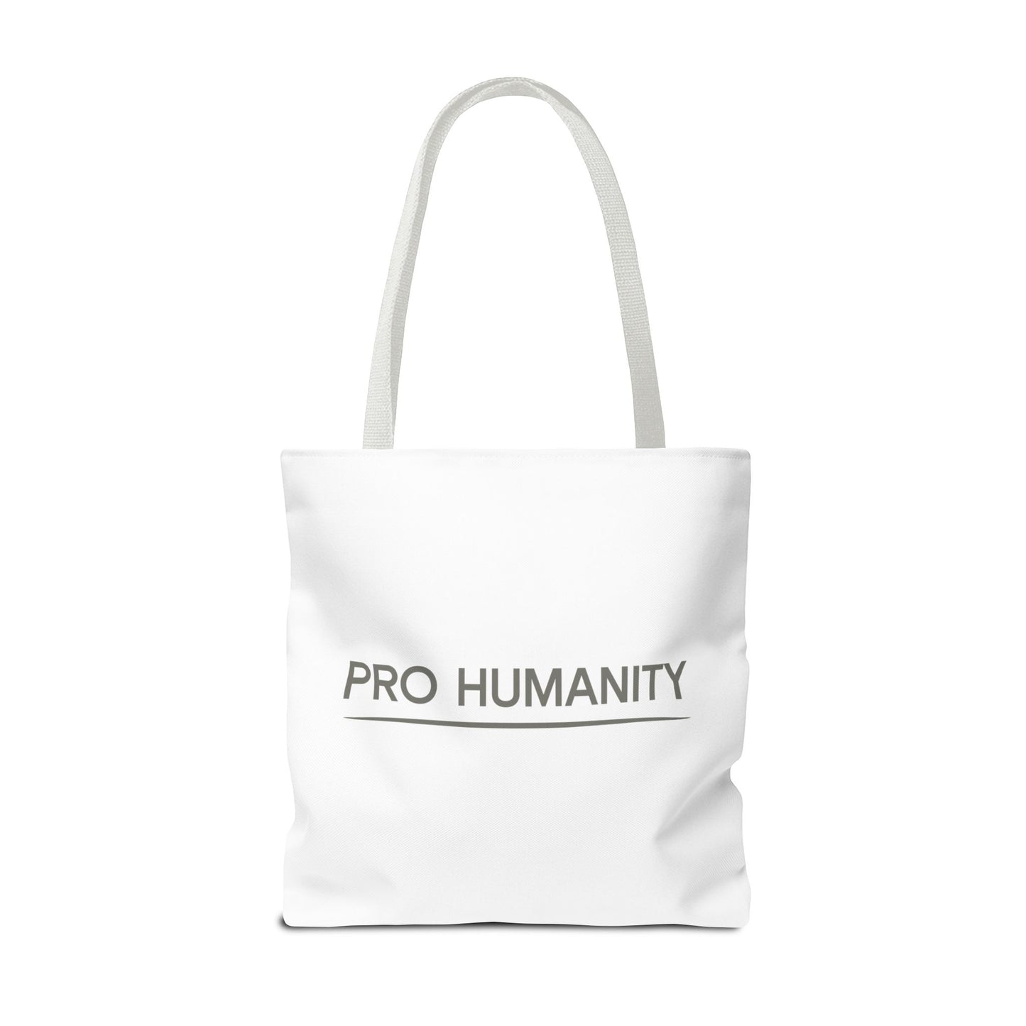 Pro Humanity Tote Bag — Minimalist Statement Canvas Tote